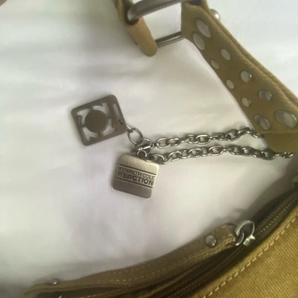 Kenneth Cole Gold Handbag - Picture 4 of 6